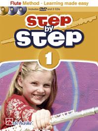 KASTELEIN J. - STEP BY STEP 1 FLAUTA CD+DVD